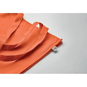 Bolsa de algodón orgánico BENTE COLOUR - naranja