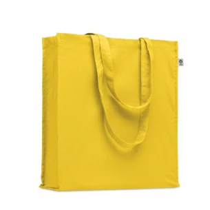 Bolsa de algodón orgánico BENTE COLOUR - amarillo