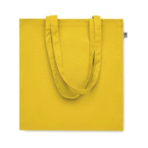 Bolsa de algodón orgánico BENTE COLOUR - amarillo