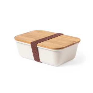 Desayunador 1 L, tapa de bambú - neutro