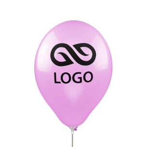 Globo 30cm - Polvo Rosa Claro