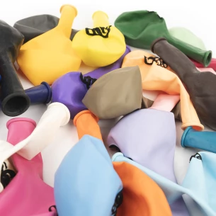 Globo 30cm - Polvo Naranja