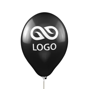 Globo 30cm - Negro