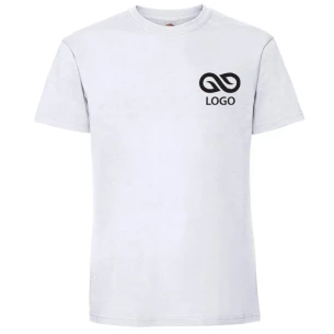 Camiseta Ringspun Premium - Blanco