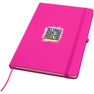 Cuaderno Spectrum Plus A5 de tapas duras - Rosa