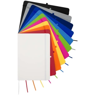 Cuaderno Spectrum Plus A5 de tapas duras - Naranja