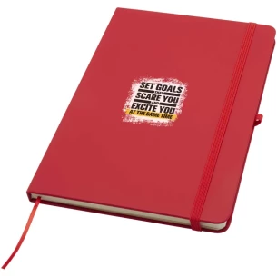 Cuaderno Spectrum Plus A5 de tapas duras - Rojo