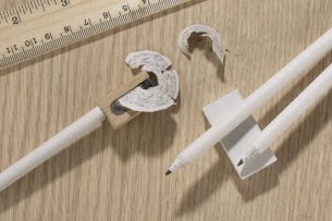 Lápiz de papel OLOV - Blanco