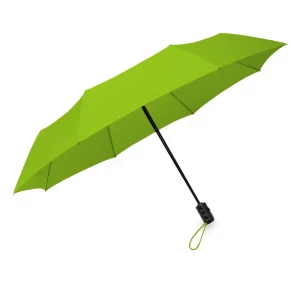 Paraguas plegable LEEDS, automático - Verde lima