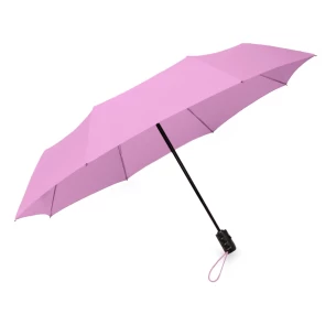 Paraguas plegable LEEDS, automático - Morado