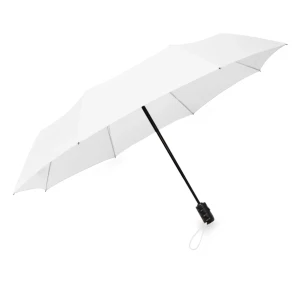Paraguas plegable LEEDS, automático - Blanco