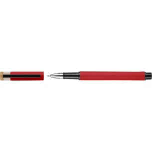 Set de escritura Scriptoria, bolígrafo y pluma de bola - rojo