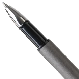 Set de escritura Scriptoria, bolígrafo y pluma de bola - gris