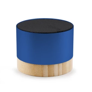 Altavoz inalámbrico de 3 W fabricado con aluminio reciclado - Jaquann - azul marino