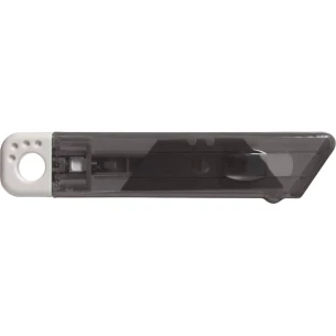 Cuchillo para papel pintado con mecanismo de seguridad Rabel - negro