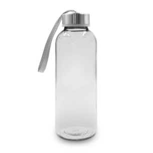 Botella de cristal de 420 ml Bob - naranja