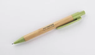 Bolígrafo de bambú BAMMO - verde claro