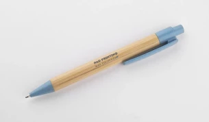 Bolígrafo de bambú BAMMO - azul