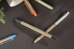 Bolígrafo de papel TIKO - azul claro