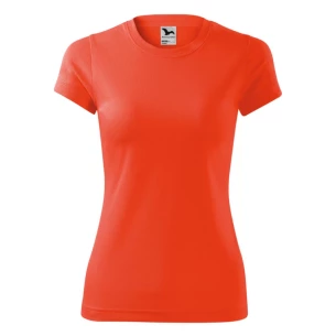 Camiseta de mujer Fantasy - Naranja neón