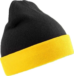 Gorro de invierno Arctos - Amarillo/Negro