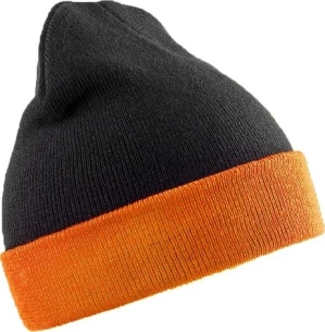 Gorro de invierno Arctos - Naranja/Negro