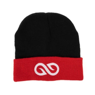 Gorro de invierno Arctos - Lima/Negro