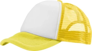 Gorra Trucker - Amarillo/Blanco