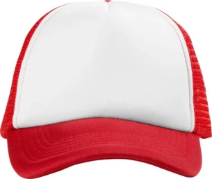 Gorra Trucker - Rojo/Blanco