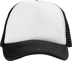 Gorra Trucker - Negro/Blanco