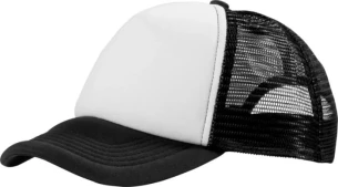 Gorra Trucker - Negro/Blanco