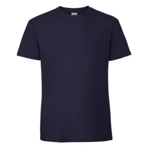 Camiseta Ringspun Premium - Azul marino