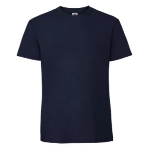 Camiseta Ringspun Premium - Azul marino oscuro