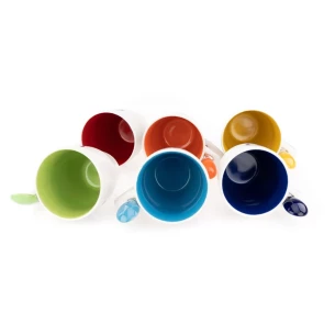 Taza con cuchara - Spoon - Azul