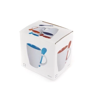 Taza con cuchara - Spoon - Azul