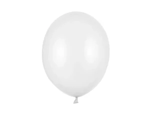 Globo metalizado 30cm - Blanco