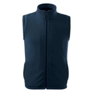 Chaleco polar unisex - azul marino