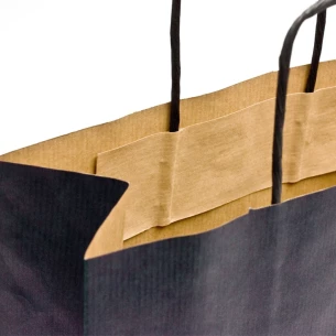 Bolsa de regalo A4 Color - Negra