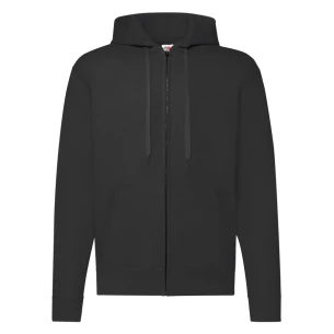 Sudadera con capucha y cremallera FOTL - Negra