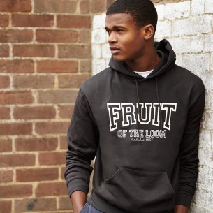 Sudadera con capucha FOTL - Borgoña