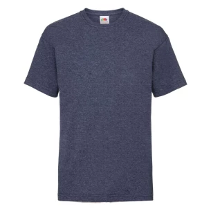 Camiseta infantil FOTL ValueWeight - Azul marino Melange