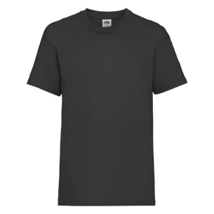 Camiseta infantil FOTL ValueWeight - Negra
