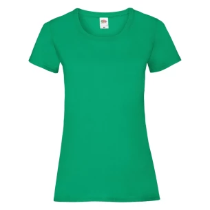 Camiseta FOTL Lady-Fit ValueWeight - Verde