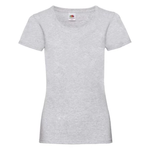 Camiseta FOTL Lady-Fit ValueWeight - Gris
