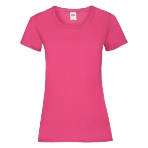 Camiseta FOTL Lady-Fit ValueWeight - Rosa