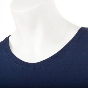 Camiseta FOTL Lady-Fit ValueWeight - Azul marino