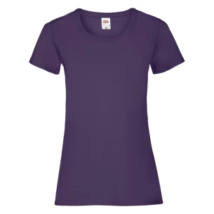 Camiseta FOTL Lady-Fit ValueWeight - Morado