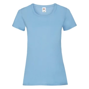 Camiseta FOTL Lady-Fit ValueWeight - Azul