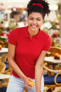 Polo de señora 65-35 - Rojo