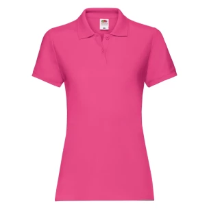 Polo de mujer Fruit Of The Loom Premium - Rosa